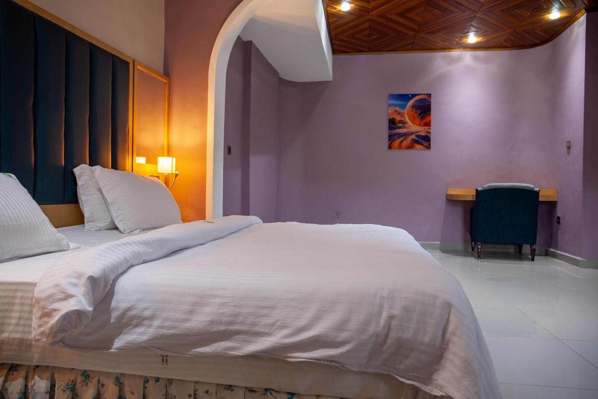 Literie haut de gamme Hôtel Mickel